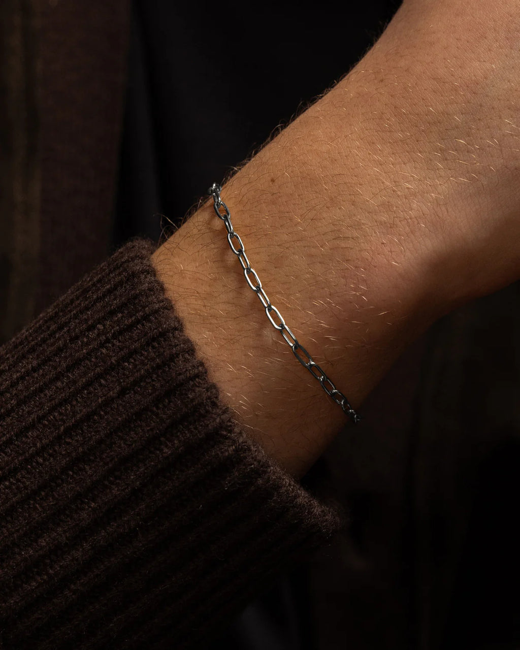 Paperclip 3mm Bracelet