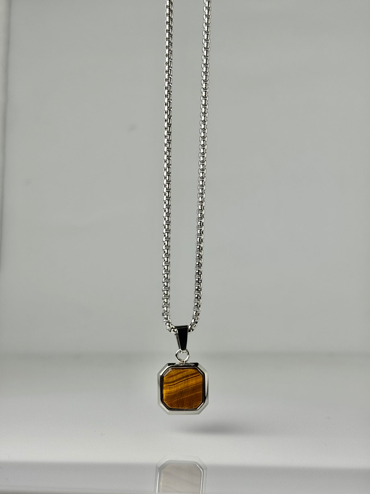 Tiger's Eye Pendant - Trifid