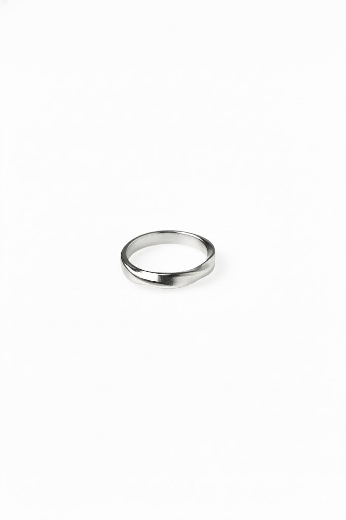 Silver Twist Ring