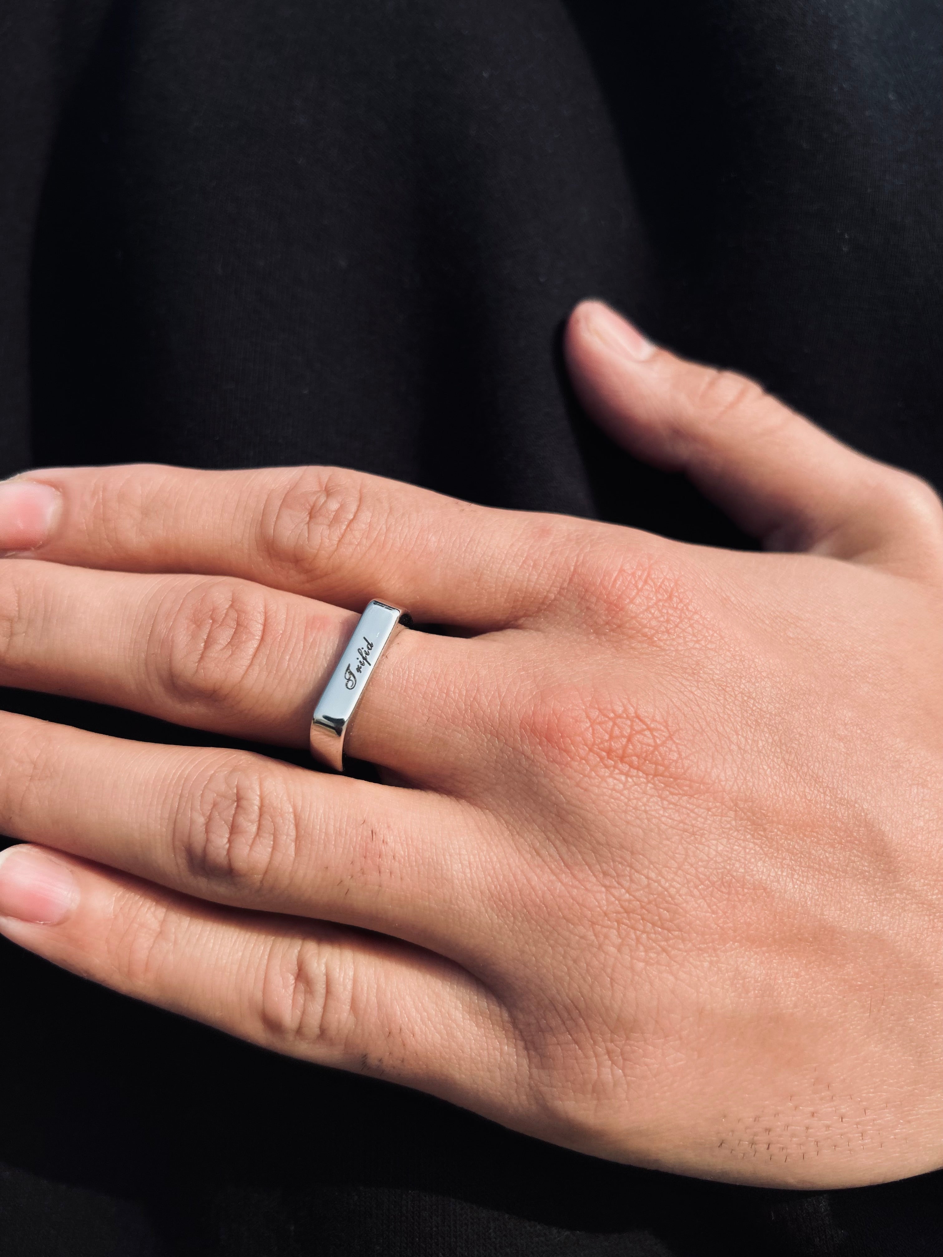 Trifid Signature Ring