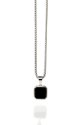Black Onyx Pendant - Trifid