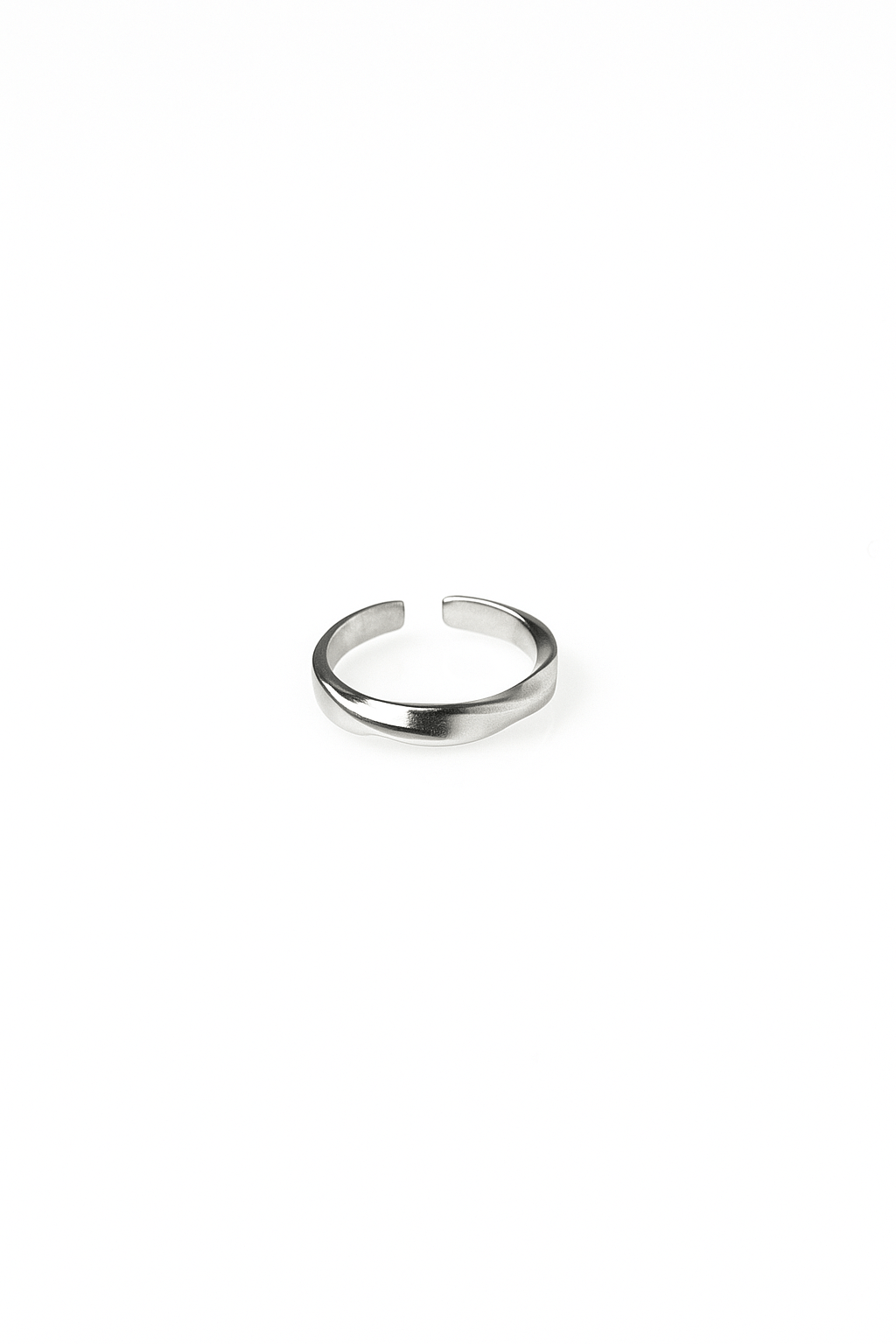 Silver Twist Ring - Trifid