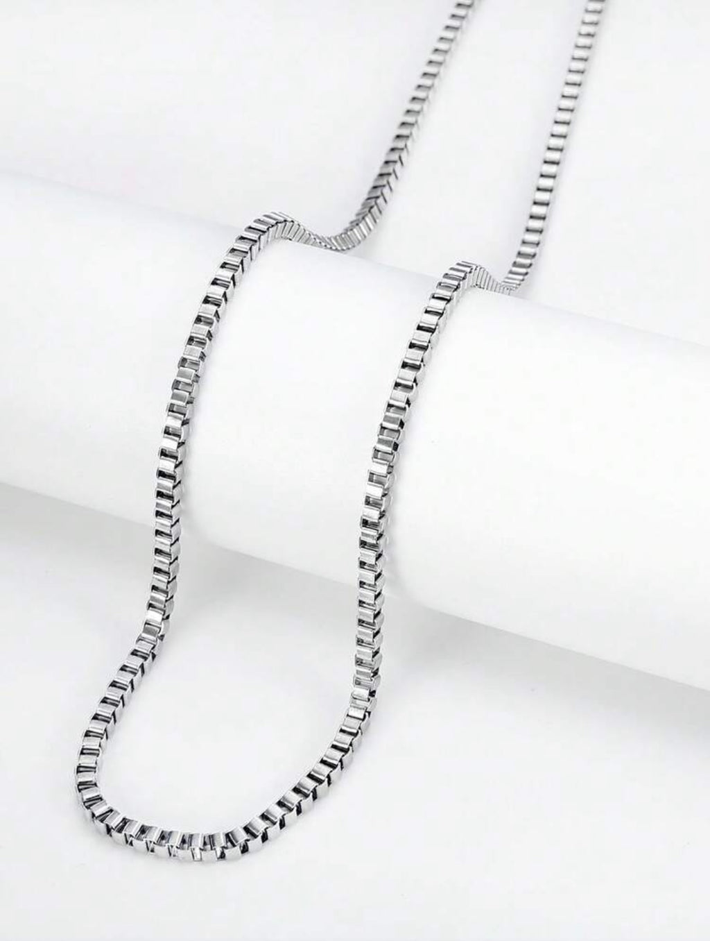 Silver Box Chain