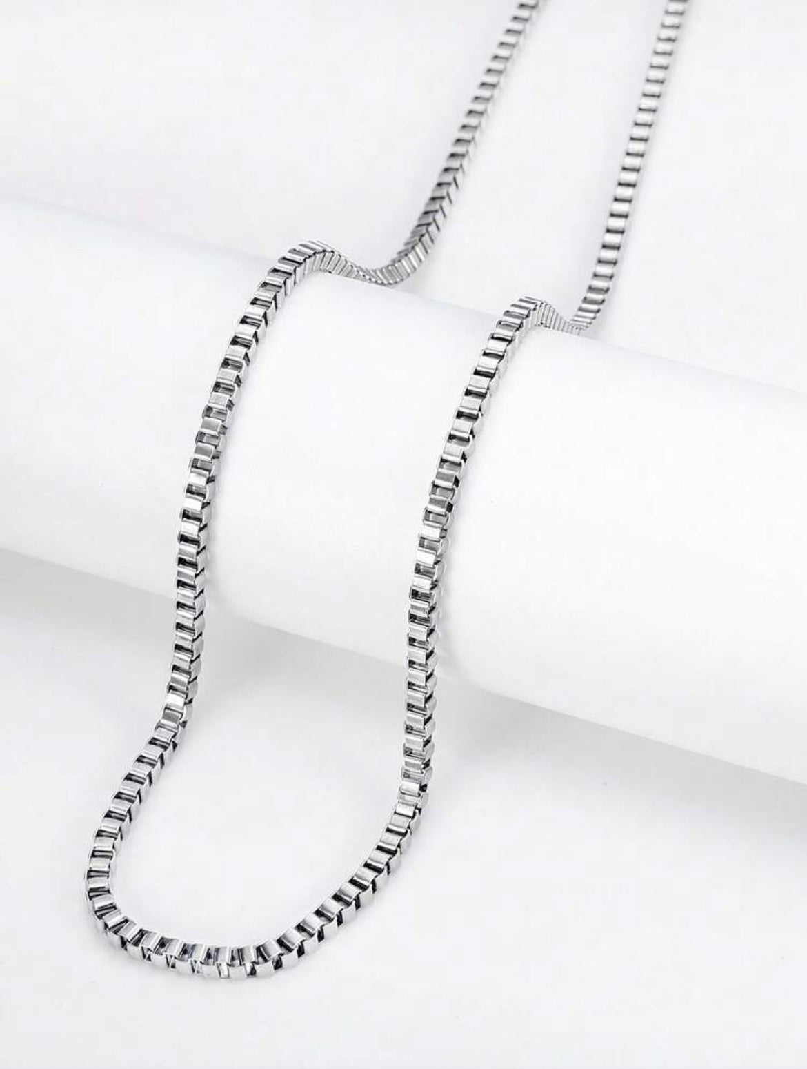 Silver Box Chain