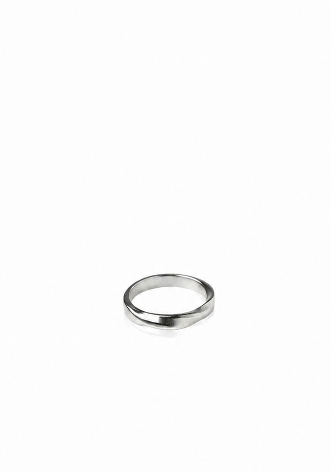 Silver Twist Ring